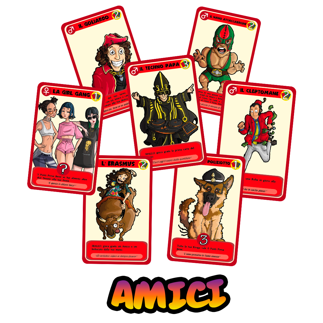 RAVE CARD GAME