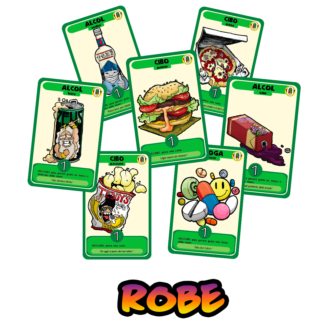 RAVE CARD GAME