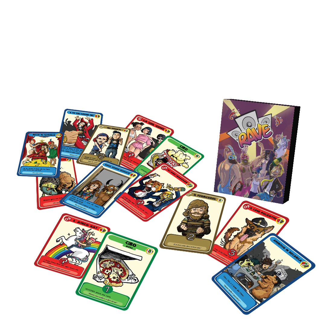 RAVE CARD GAME
