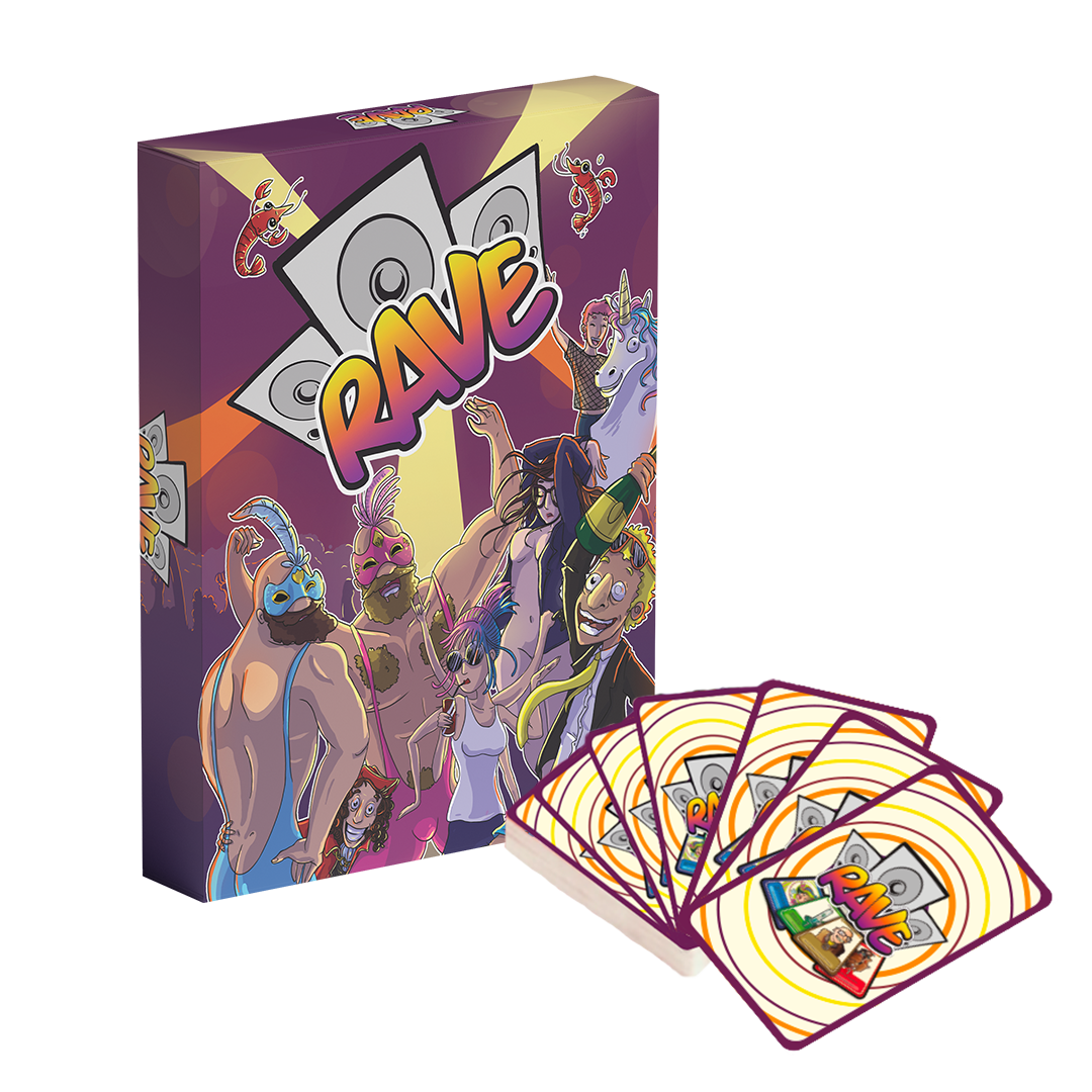 Red Card Rave RAVE CARD GAME