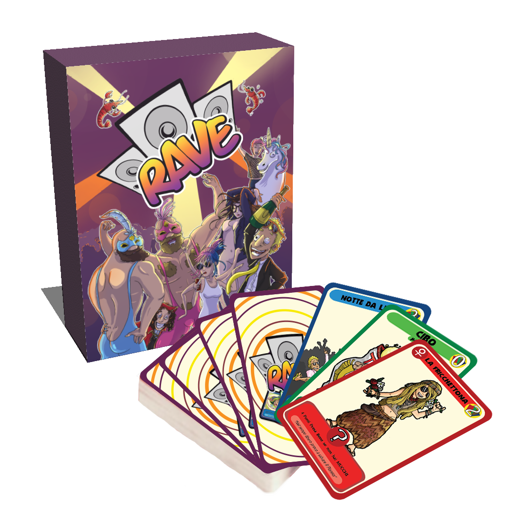 Red Card Rave RAVE CARD GAME